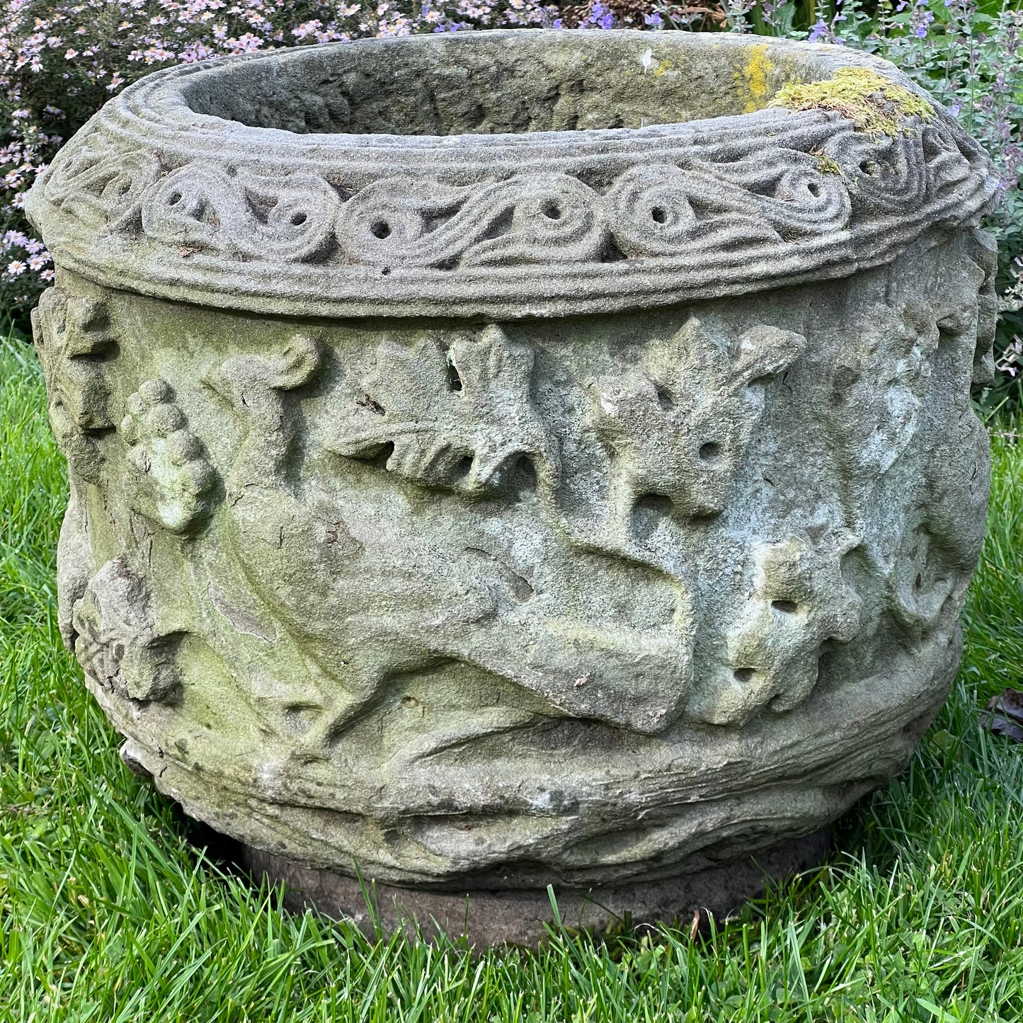 Pair Of Romanesque Urns