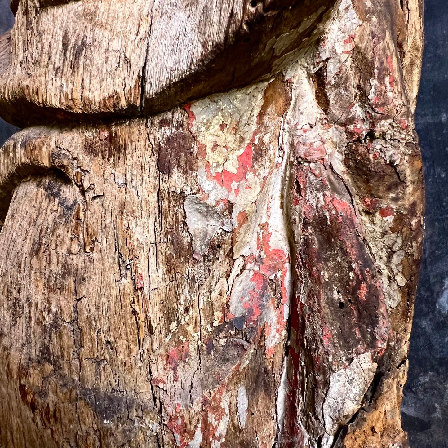 Carved Oak Figure of Saint James the Greater c.1470-1520