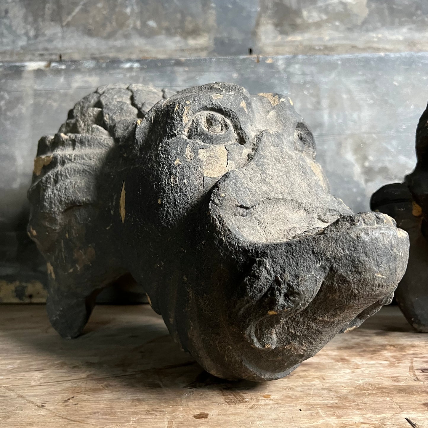 Large Pair of Gothic Revival Gargoyles