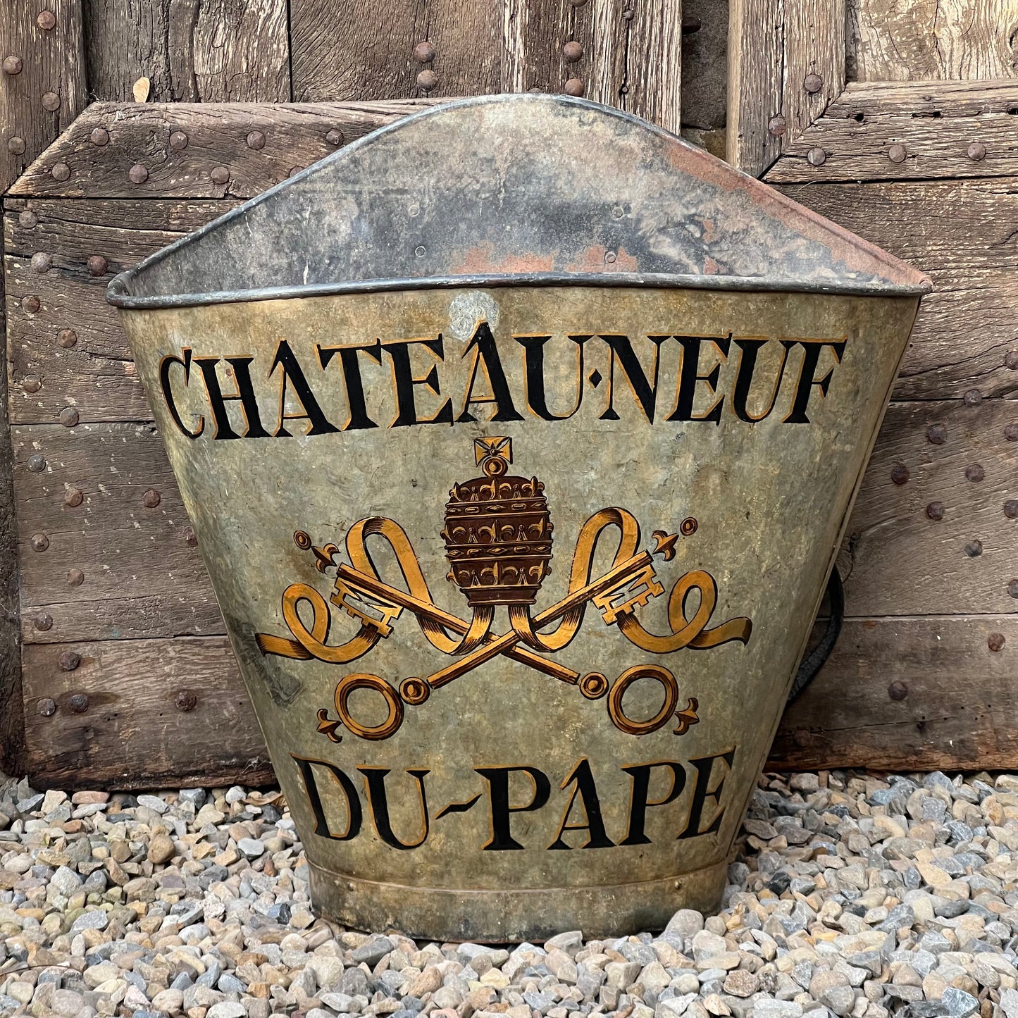 Antique/Vintage French Grape Hod or ‘Hotte’ c.1900