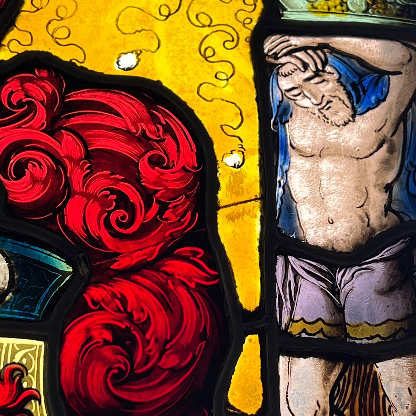 Stained Glass Panel depicting The Arms of Heinrich Bodmer of Baden c.1530