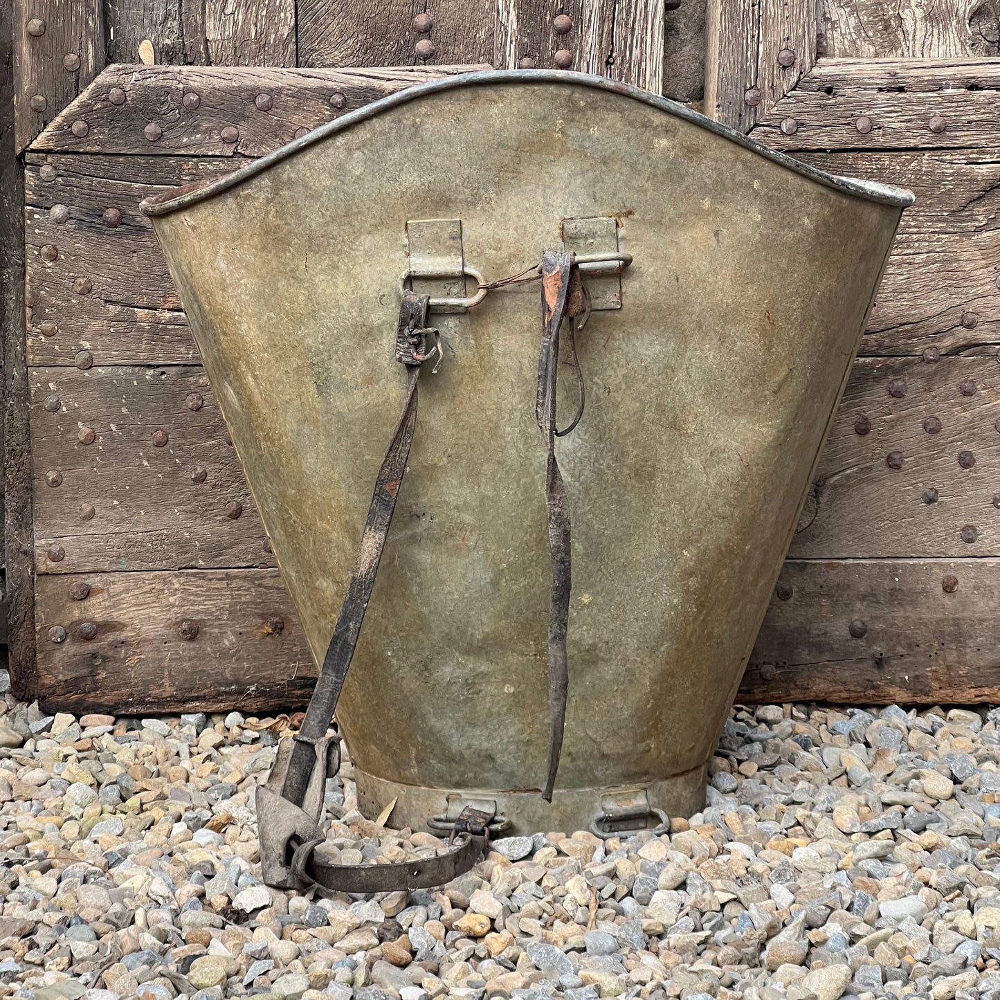 Antique/Vintage French Grape Hod or ‘Hotte’ c.1900