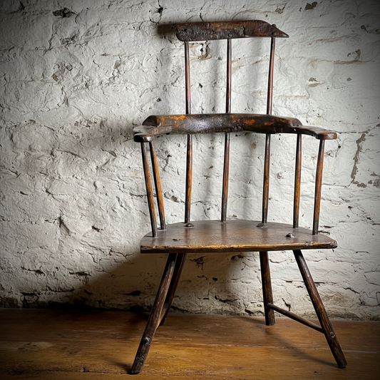 Primitive Vernacular Stick Chair 18th Century