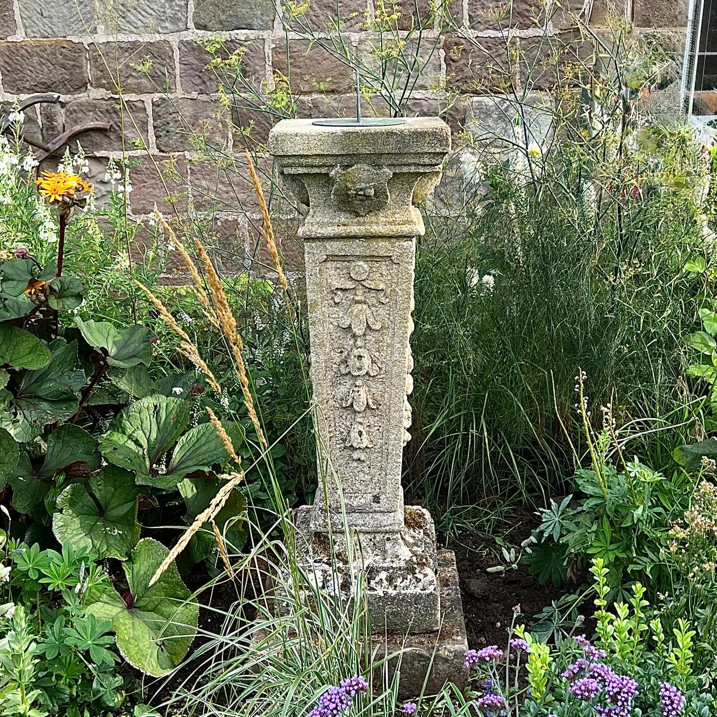 English Portland Limestone Sundial c.1850