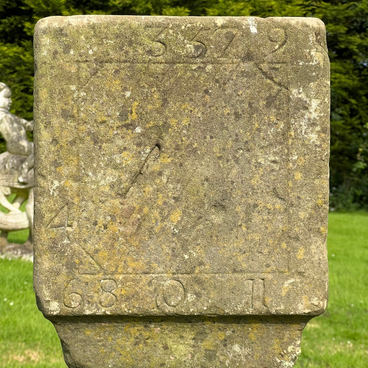 Rare English Cube Sundial c.1710