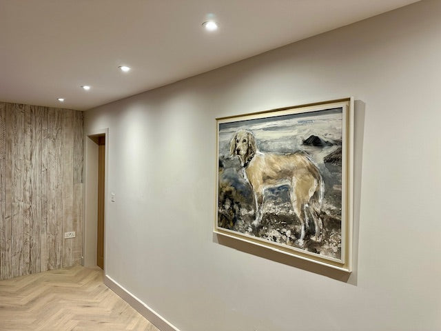 Chloë Holt RCA FRSA - “Honey” Commissioned Dog Portrait