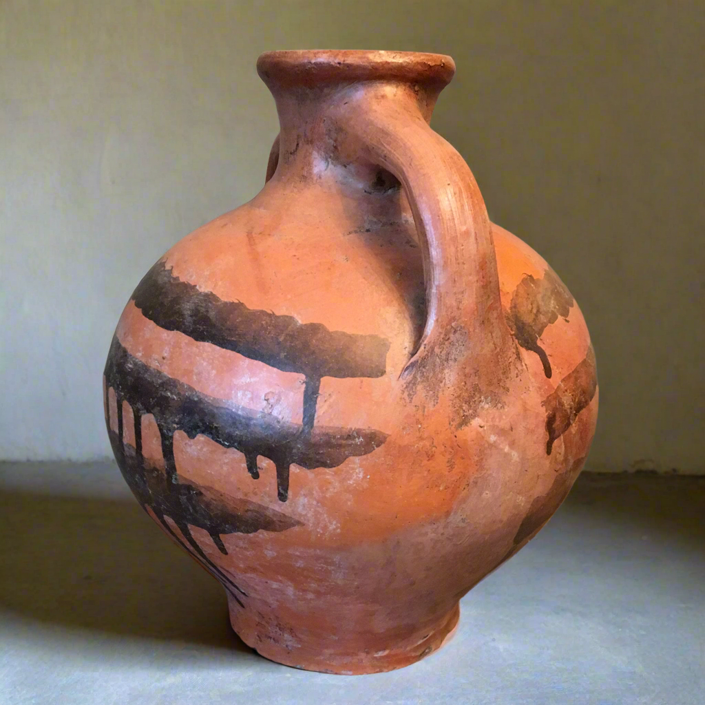 Terracotta Jug/Pitcher Vessel ‘Cantaros’ from Calanda, Aragon c.1750s