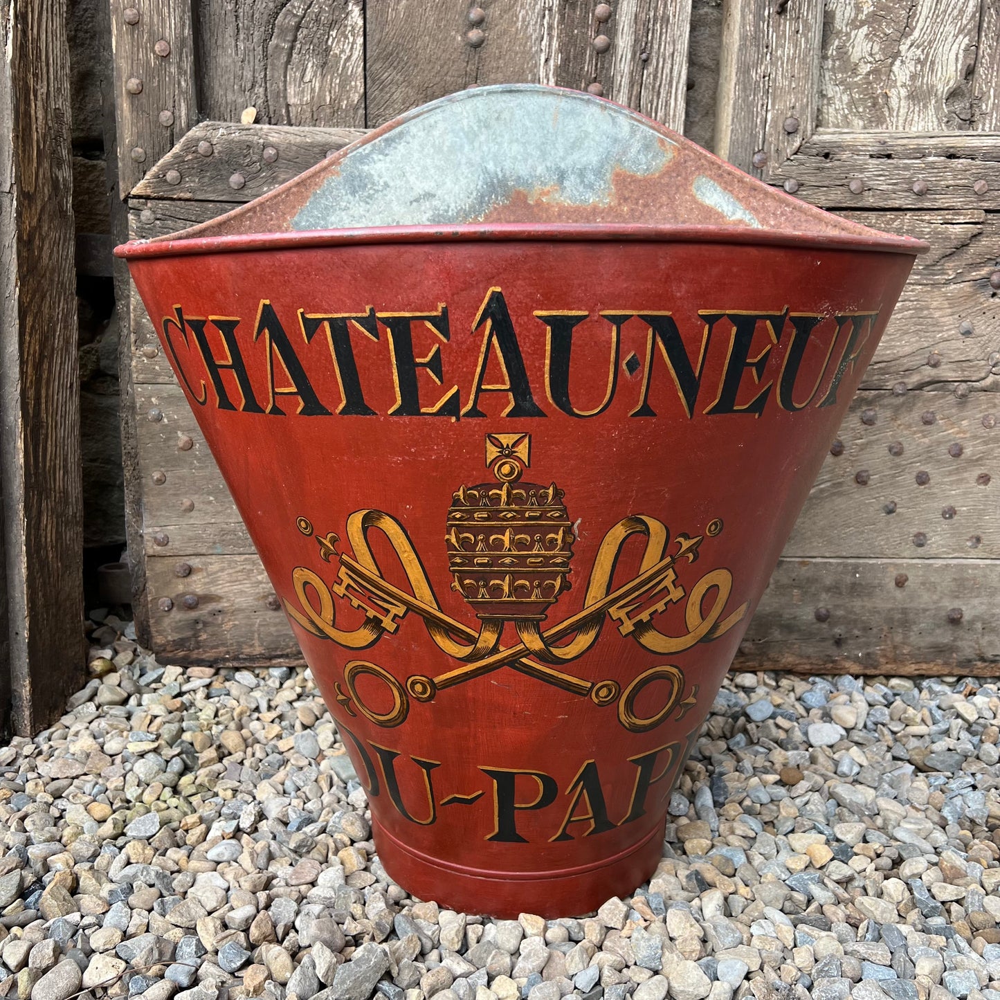 Antique/Vintage French Grape Hod or ‘Hotte’ c.1900