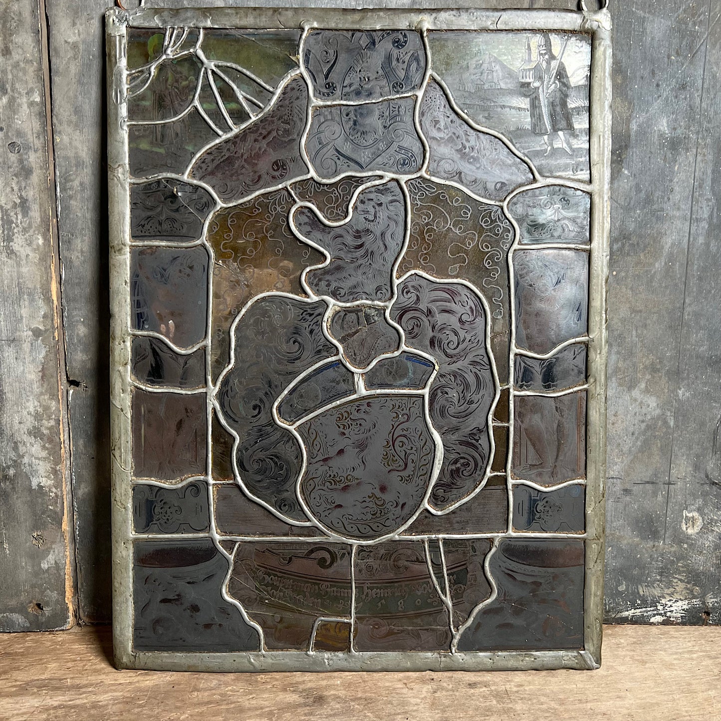 Stained Glass Panel depicting The Arms of Heinrich Bodmer of Baden c.1530