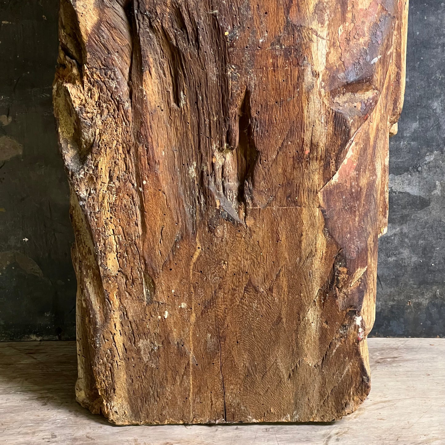 Carved Oak Figure of Saint James the Greater c.1470-1520