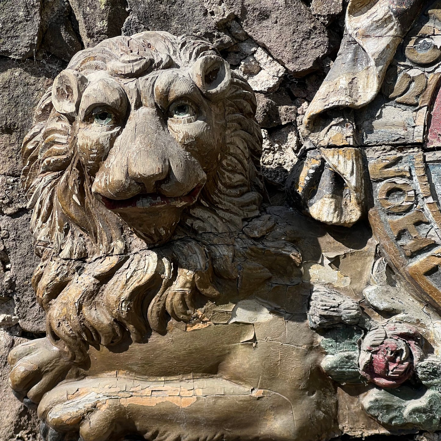Royal Coat of Arms from Newby Hall c.1860