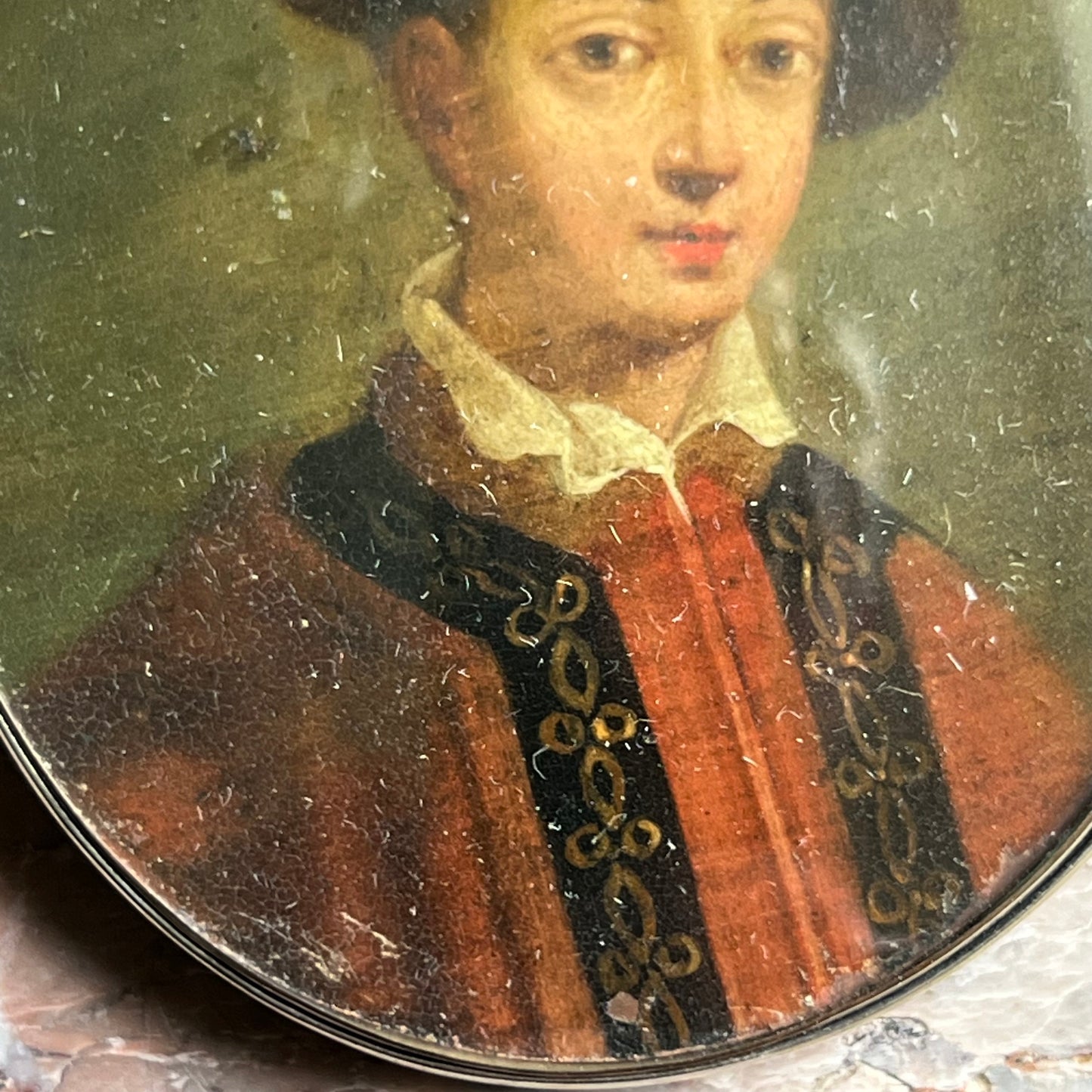 Portrait Miniature of Edward VI c.1680