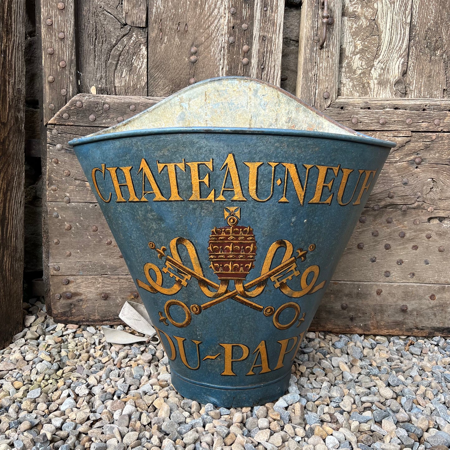 Antique/Vintage French Grape Hod or ‘Hotte’ c.1900