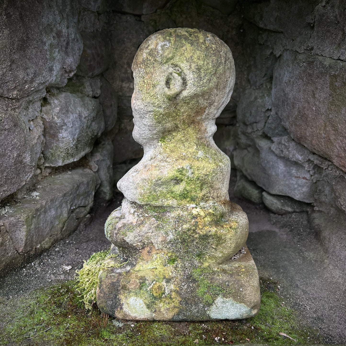 Yorkshire Celtic Carved Stone Head