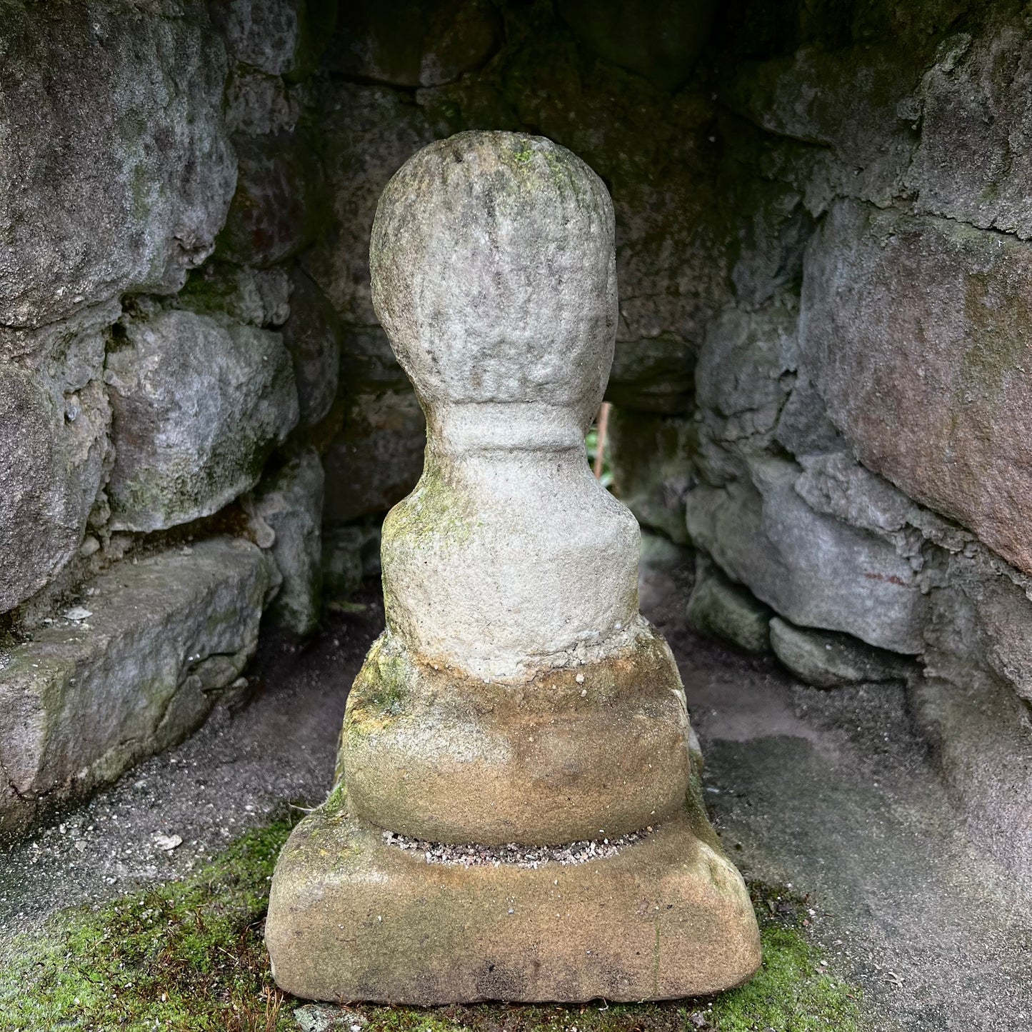 Yorkshire Celtic Carved Stone Head