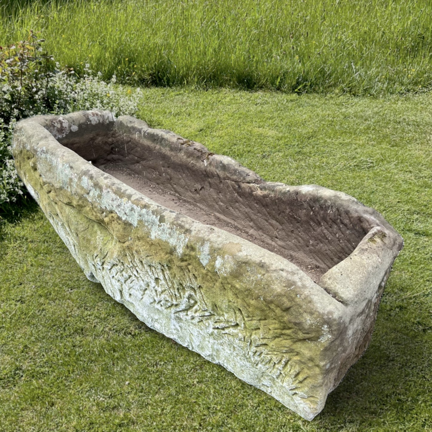 Huge 18th Century Carved Stone Trough