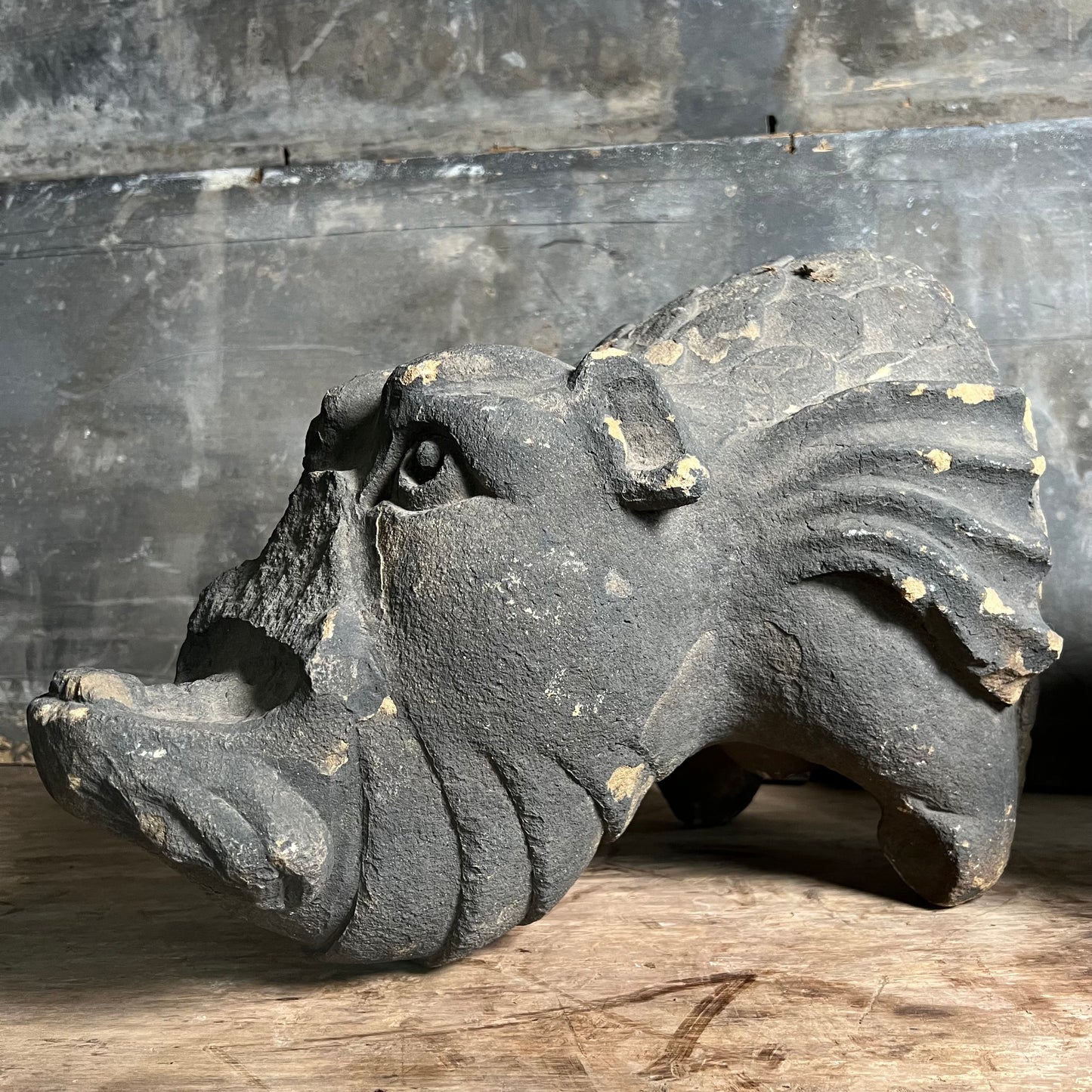 Large Pair of Gothic Revival Gargoyles