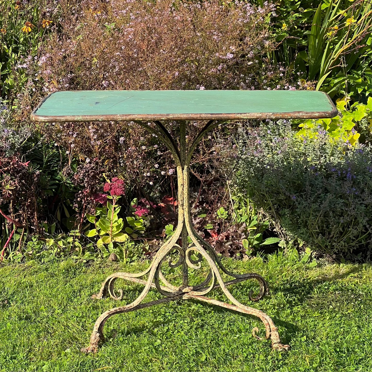 Arras Wrought Iron Garden Table, France c.1900–1920