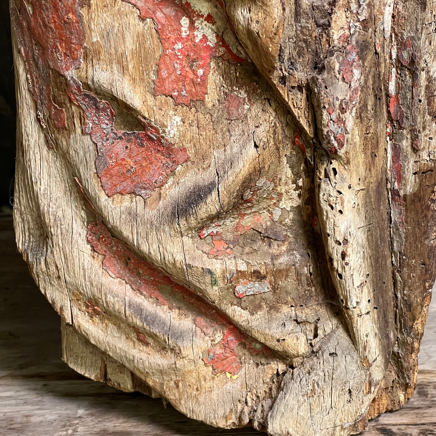 Carved Oak Figure of Saint James the Greater c.1470-1520