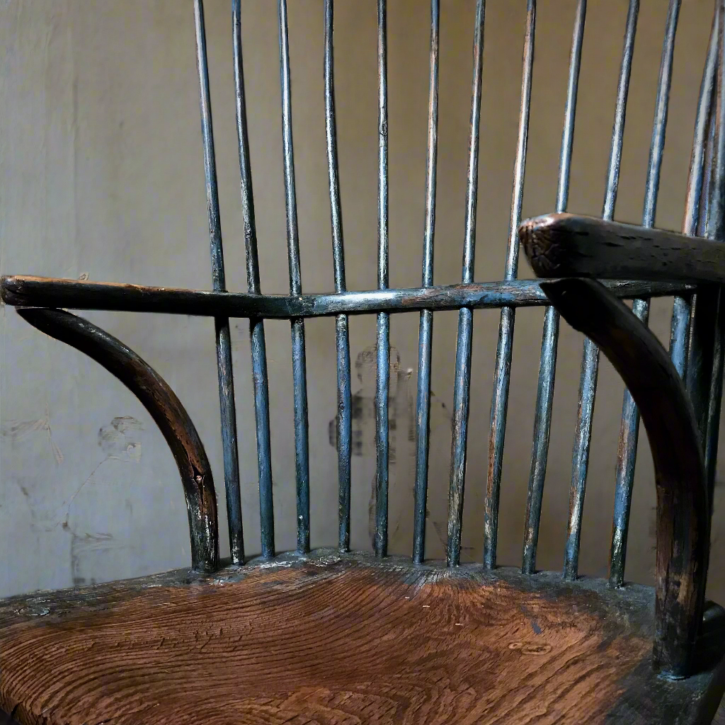 Leicestershire Comb-Back Windsor Armchair c.1780–1800