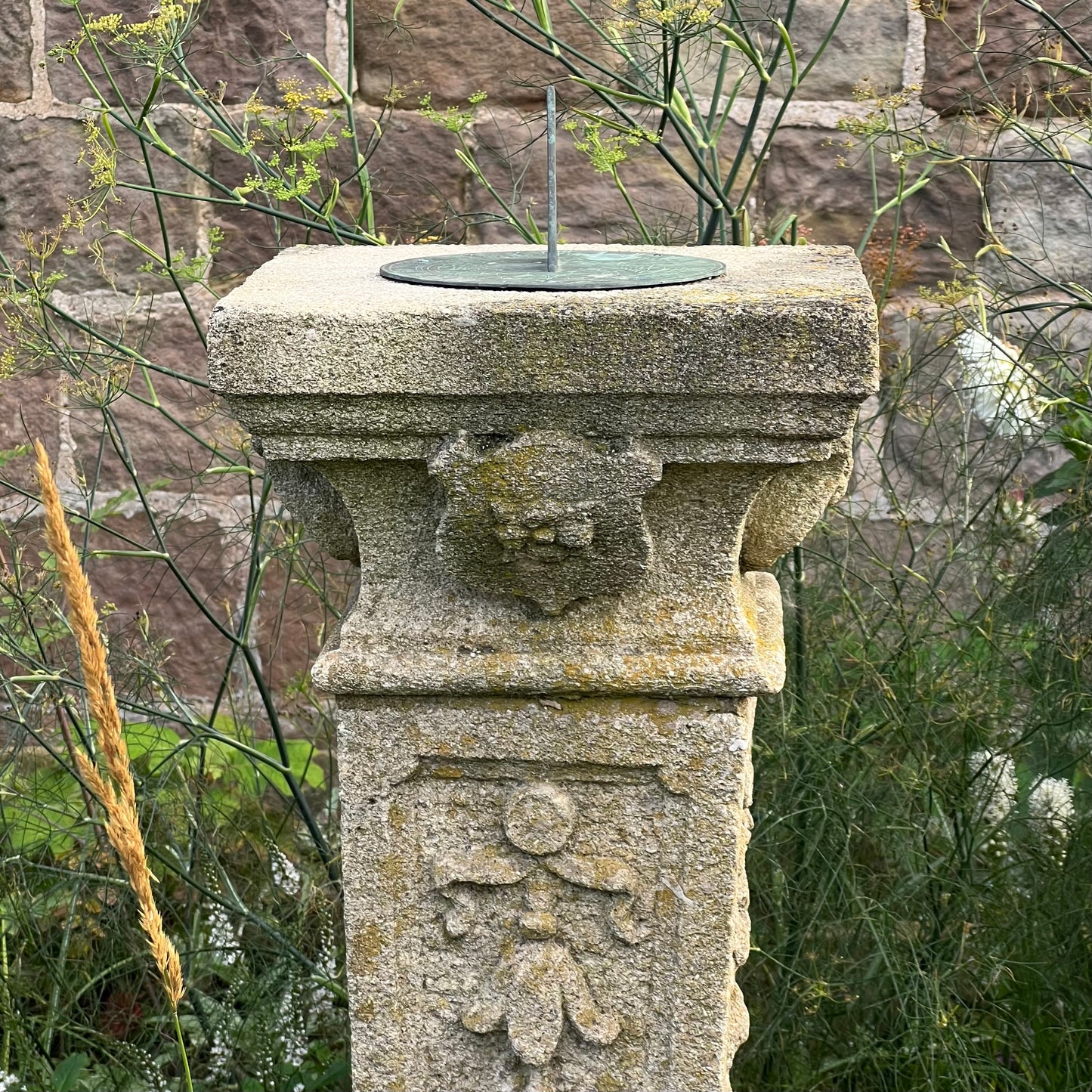 English Portland Limestone Sundial c.1850
