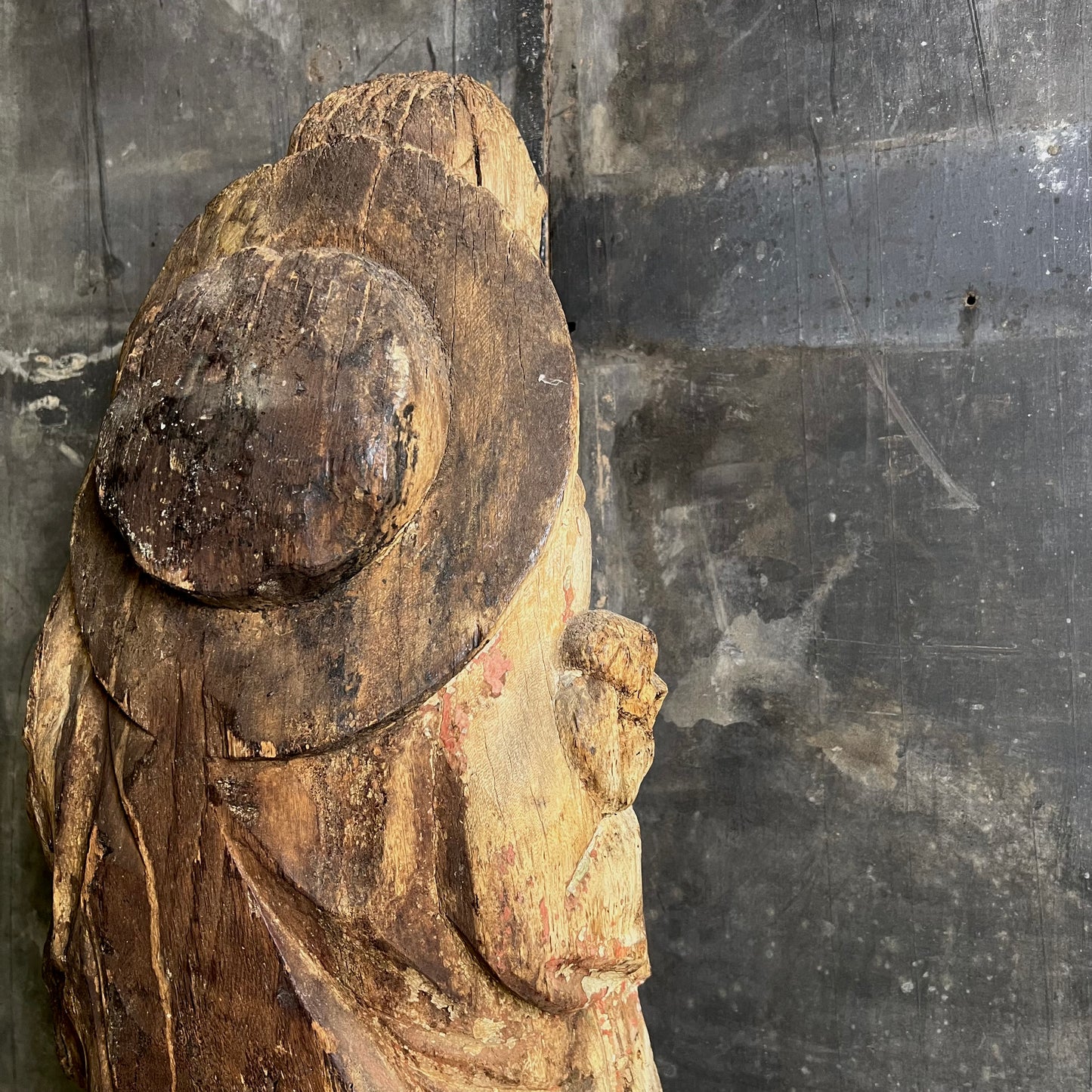 Carved Oak Figure of Saint James the Greater c.1470-1520
