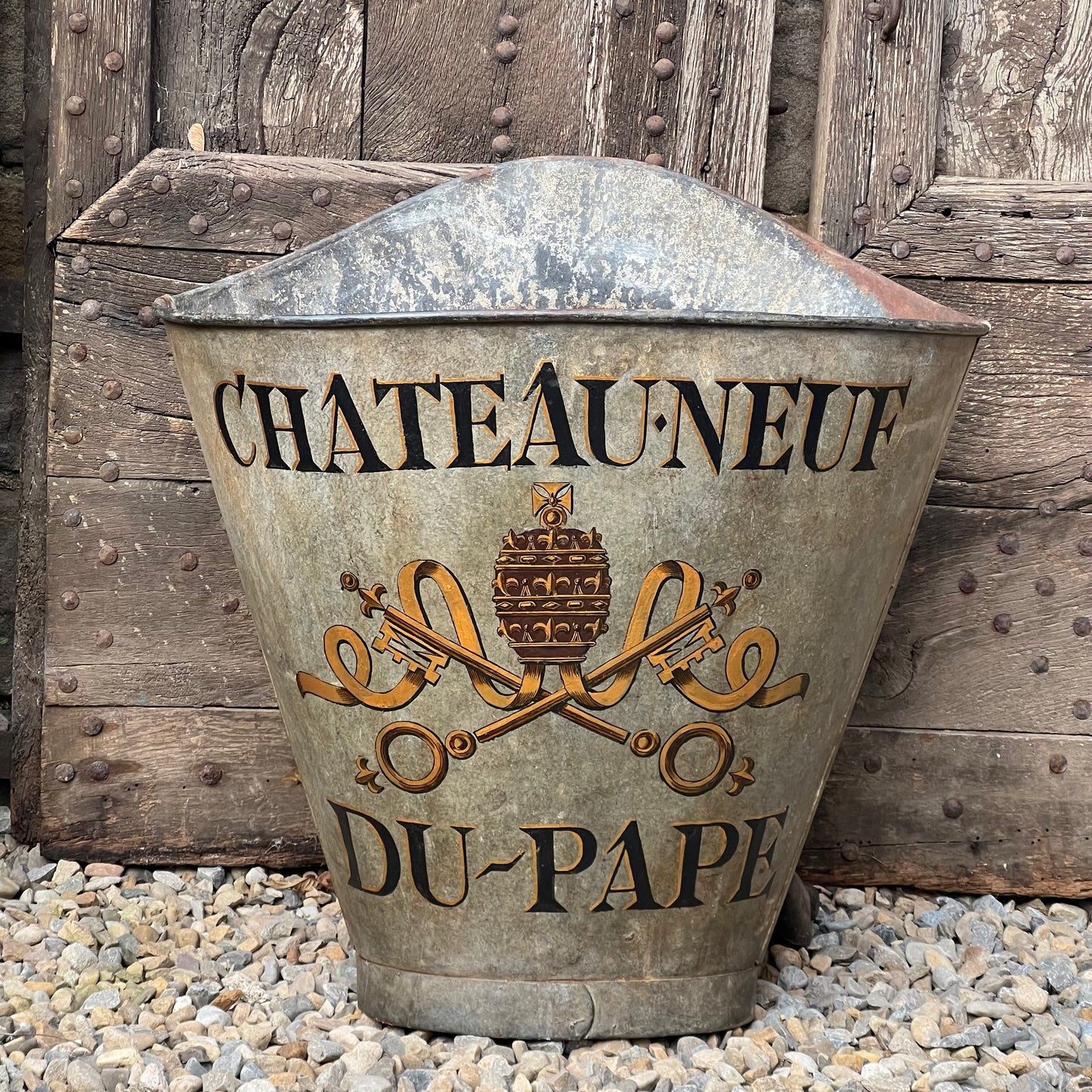 Antique/Vintage French Grape Hod or ‘Hotte’ c.1900