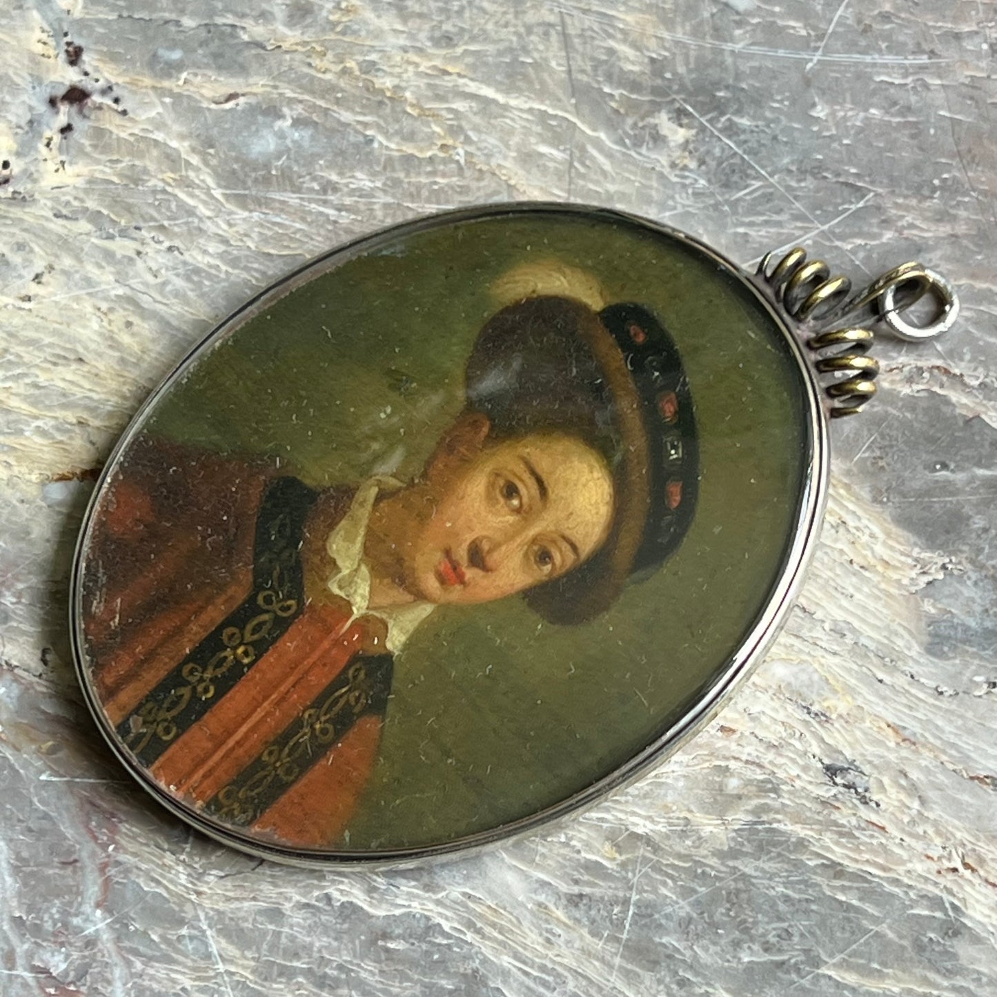 Portrait Miniature of Edward VI c.1680