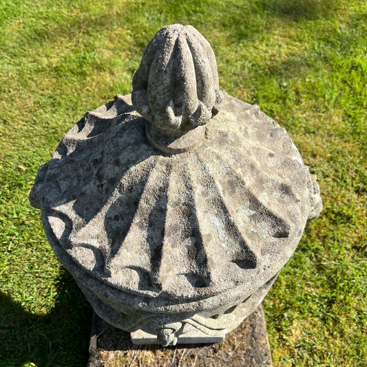 Robert Adam Style Swagged Urn Late 20th Century