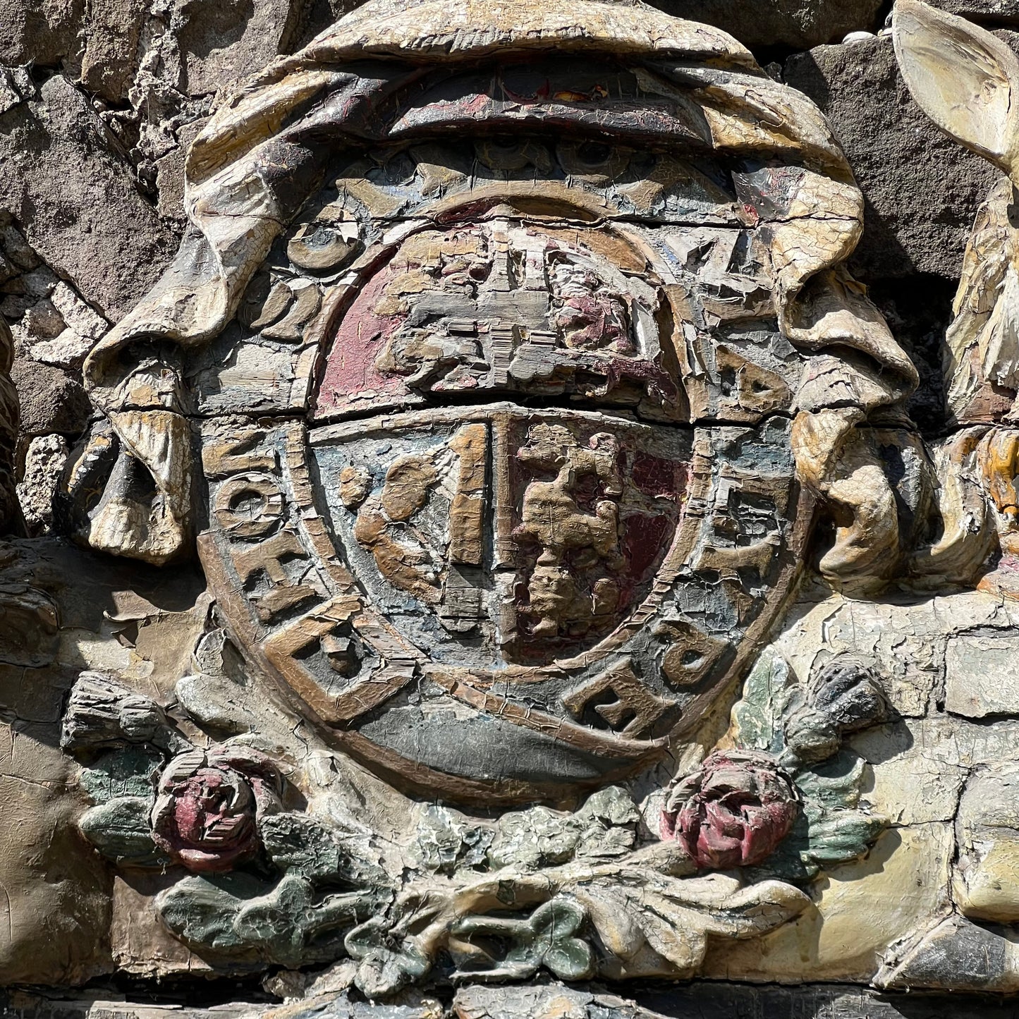 Royal Coat of Arms from Newby Hall c.1860
