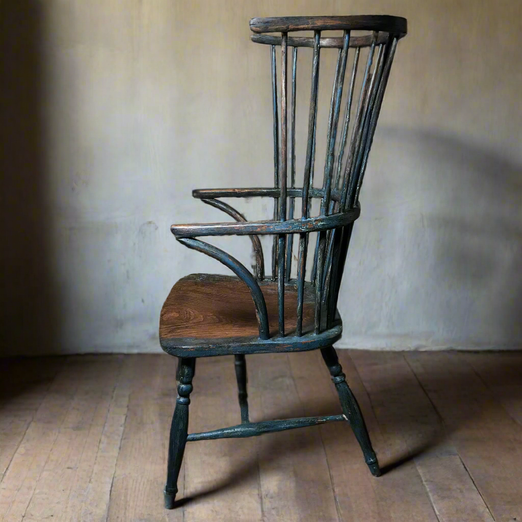 Leicestershire Comb-Back Windsor Armchair c.1780–1800