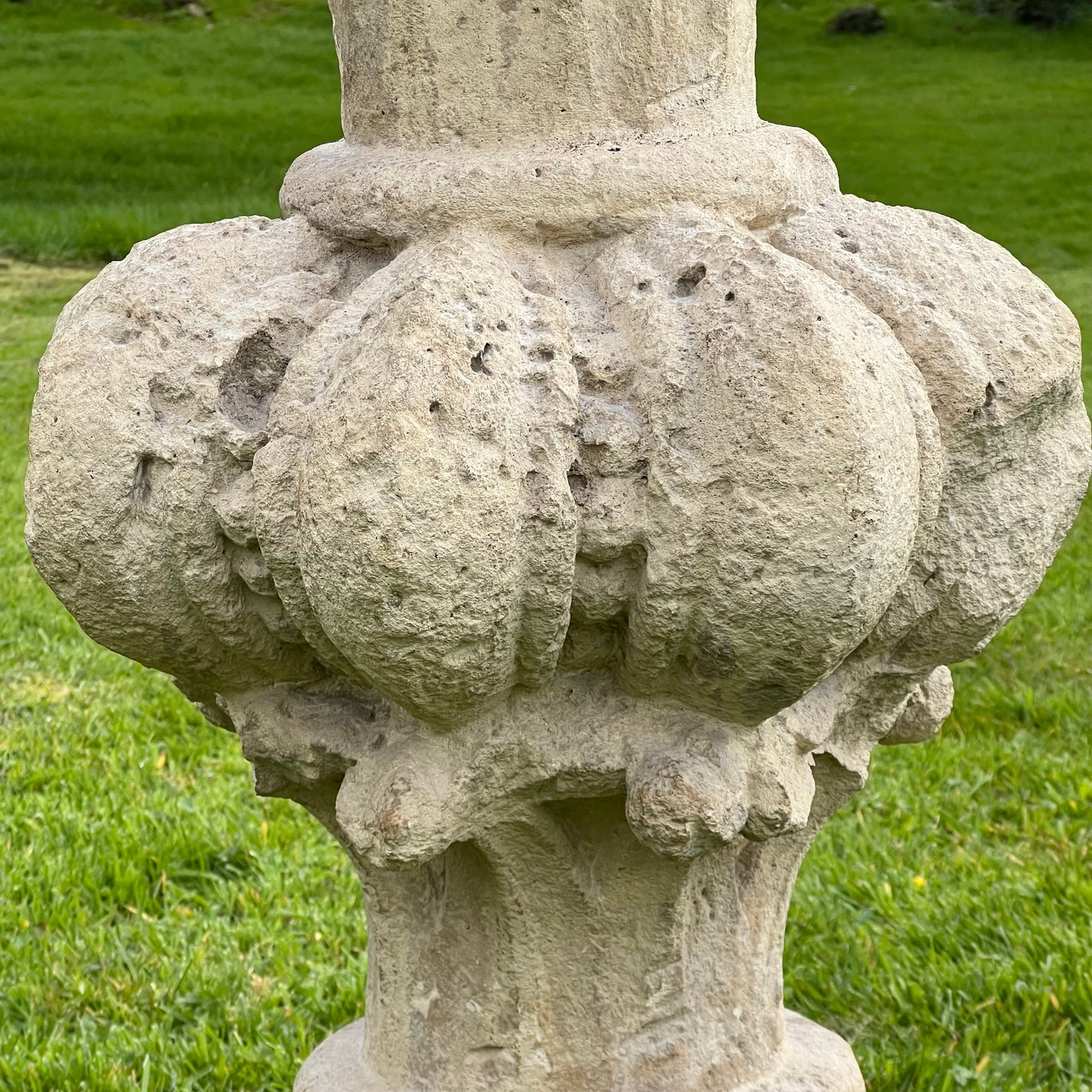 ‘Isabelline’ Pomegranate Finial from Granada c.1500-1520