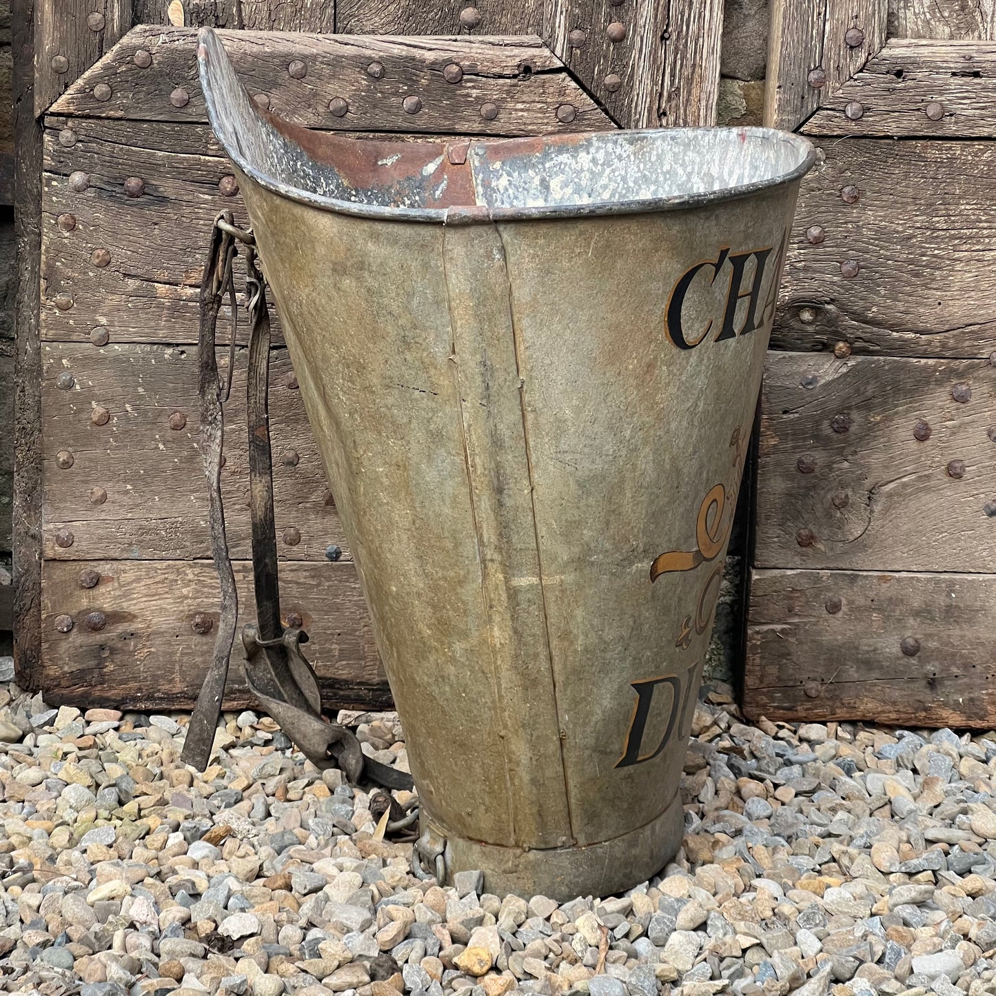 Antique/Vintage French Grape Hod or ‘Hotte’ c.1900