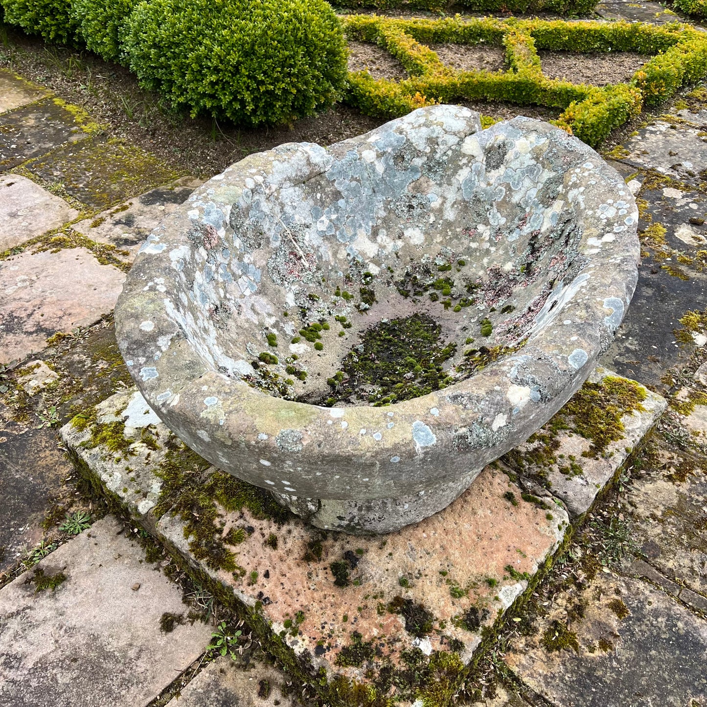 Monumental Roman Basin or Lavabo from Furness Abbey