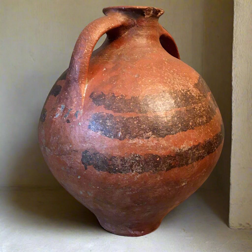 Terracotta Jug/Pitcher Vessel ‘Cantaros’ from Calanda, Aragon c.1750s