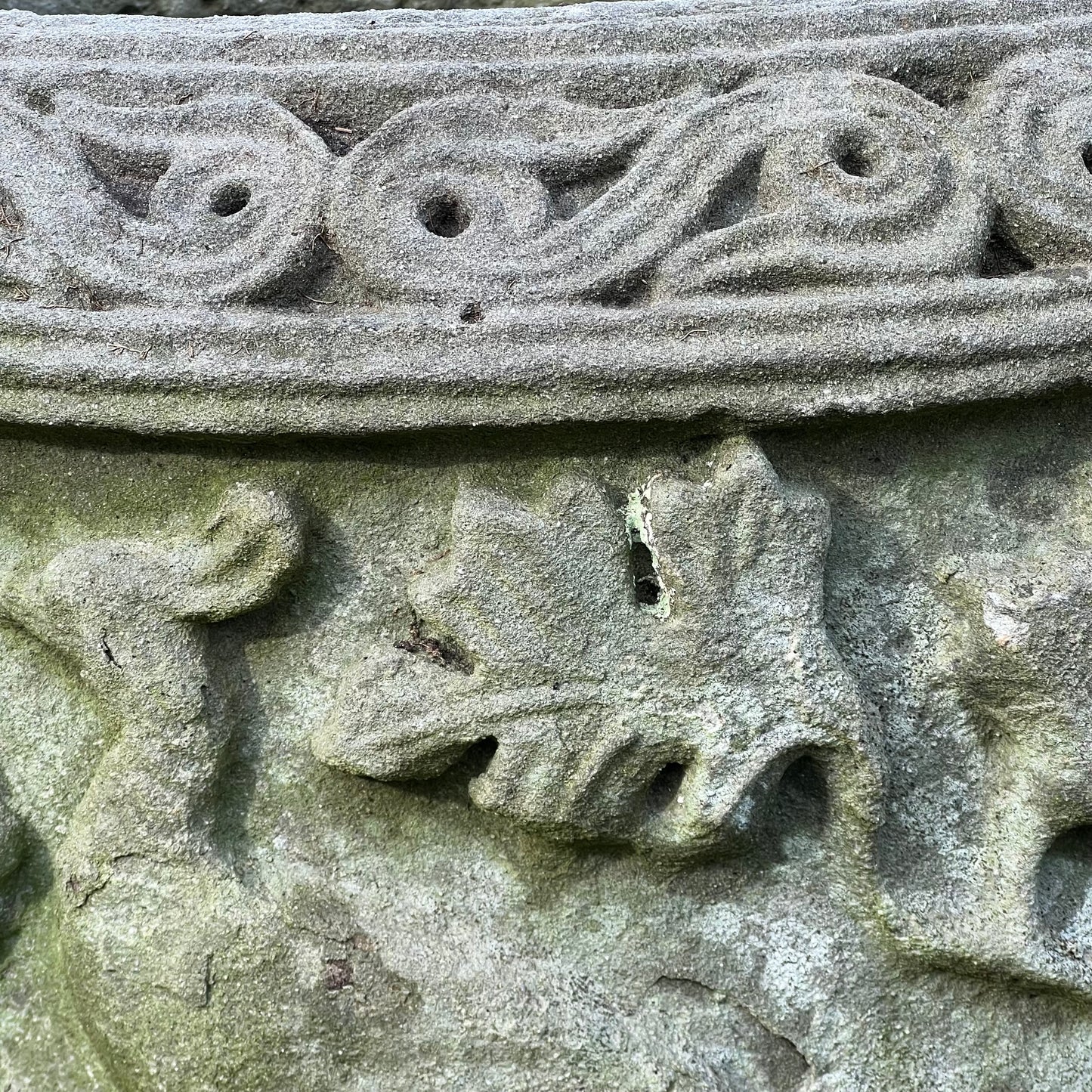 Pair Of Romanesque Urns
