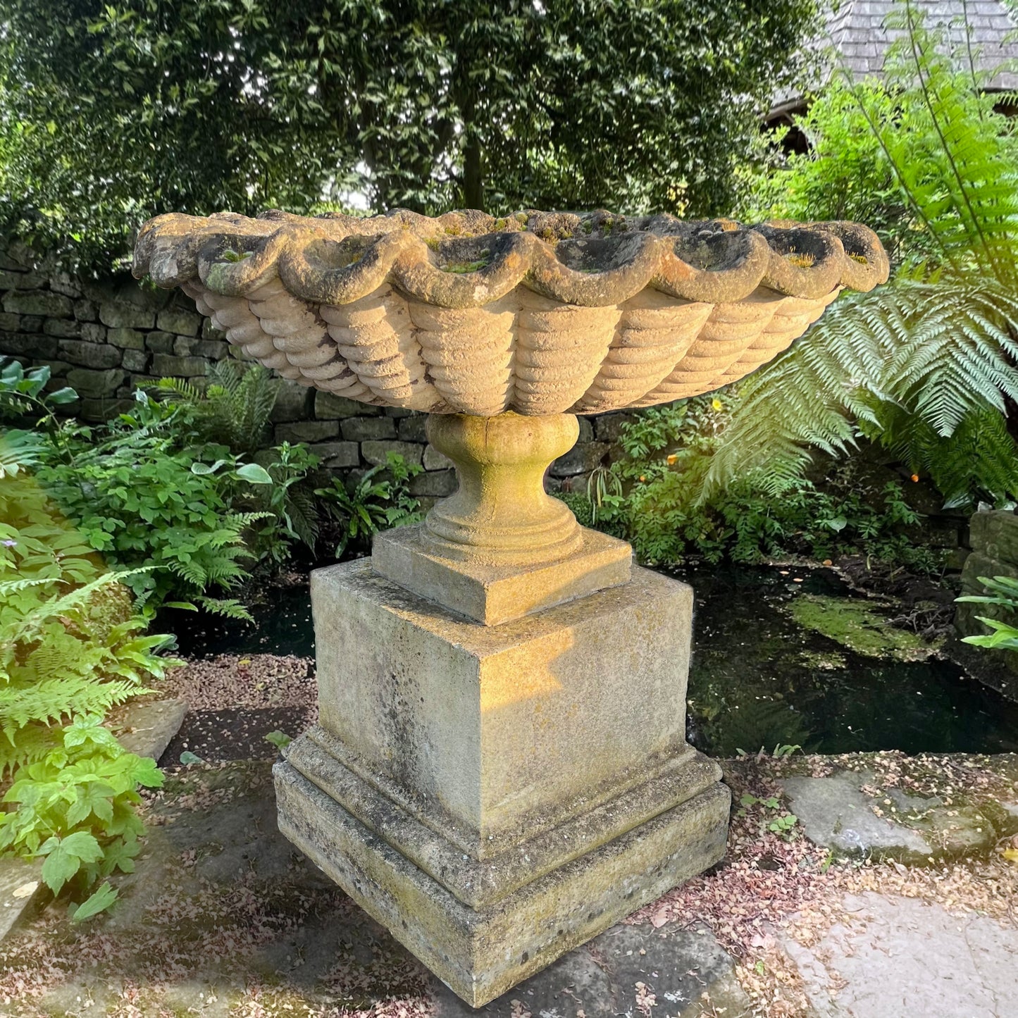 Huge Centrepiece Tazza Urn Fountain Mid 20th Century