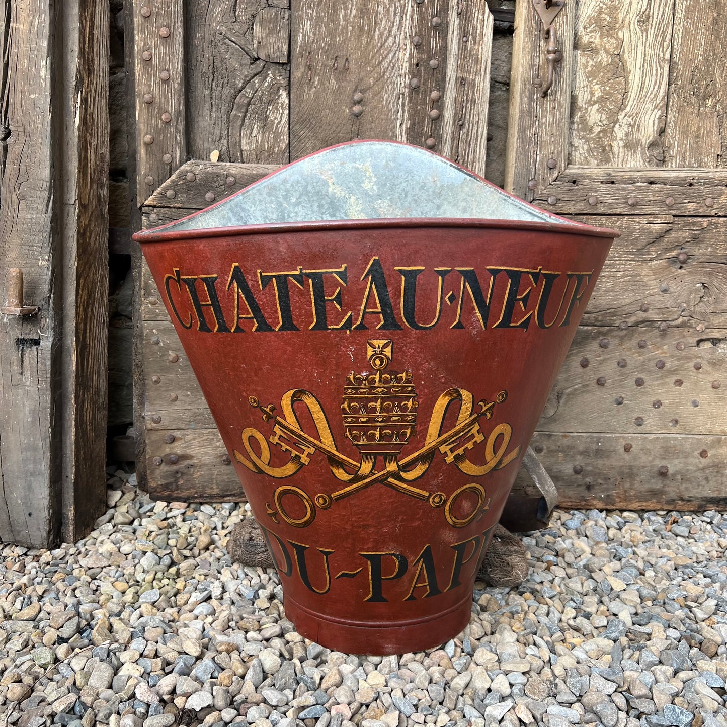 Antique/Vintage French Grape Hod or ‘Hotte’ c.1900
