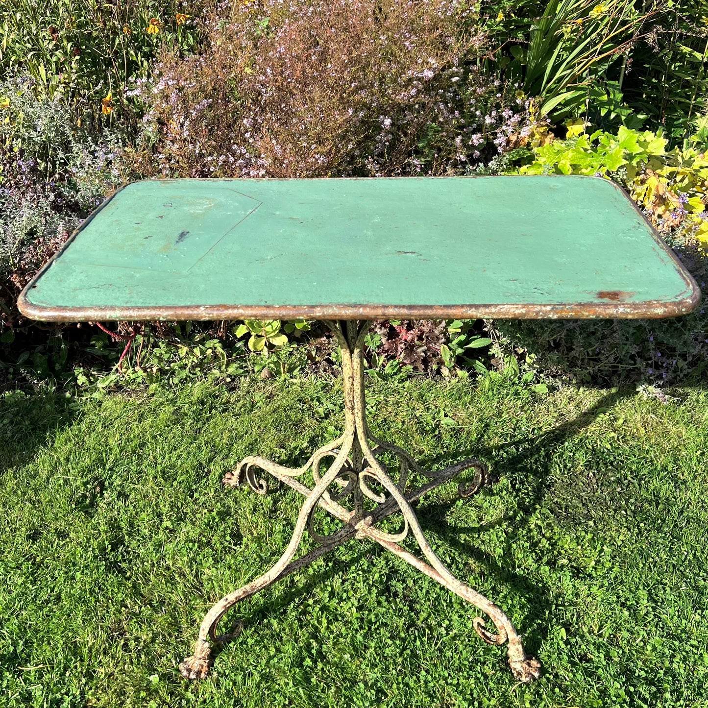 Arras Wrought Iron Garden Table, France c.1900–1920