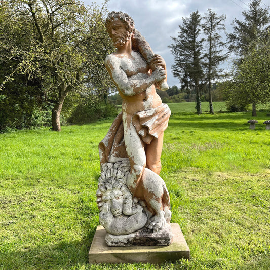 Statue of Hercules & Nemean Lion