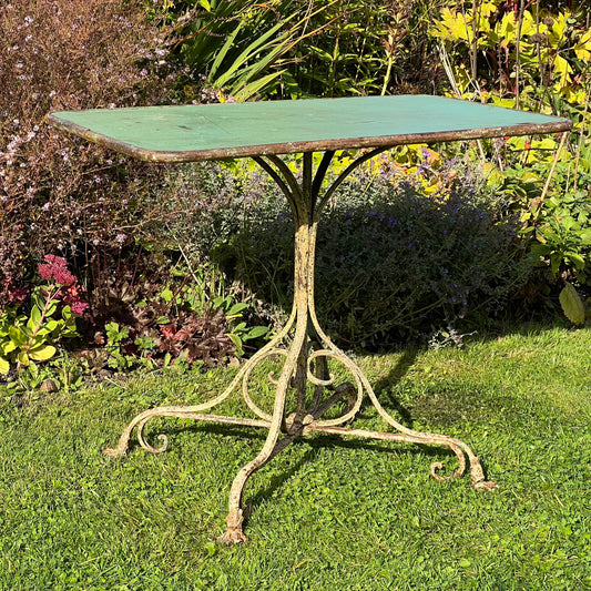 Arras Wrought Iron Garden Table, France c.1900–1920