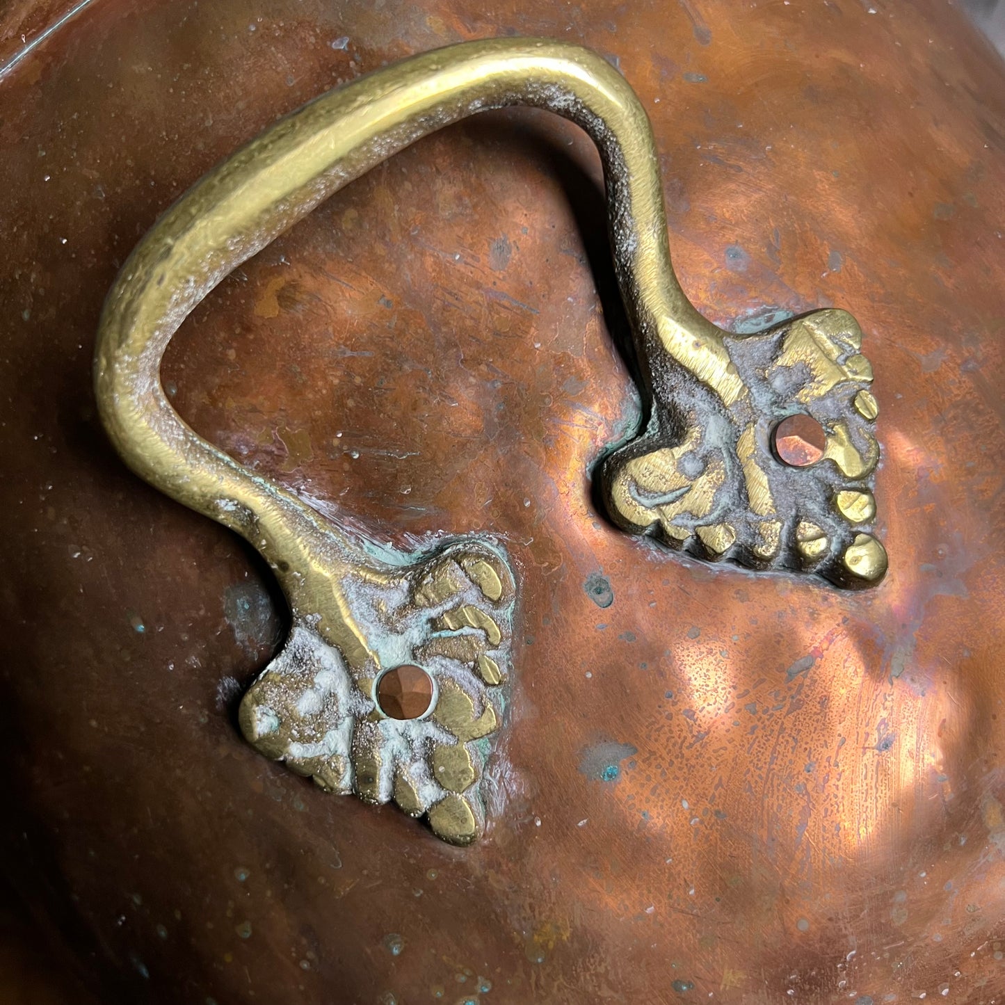 Medium 19th Century Copper Log Bin