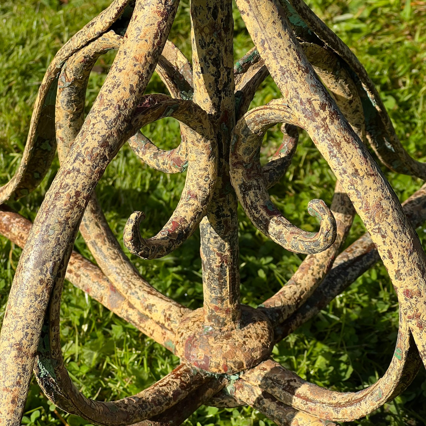 Arras Wrought Iron Garden Table, France c.1900–1920