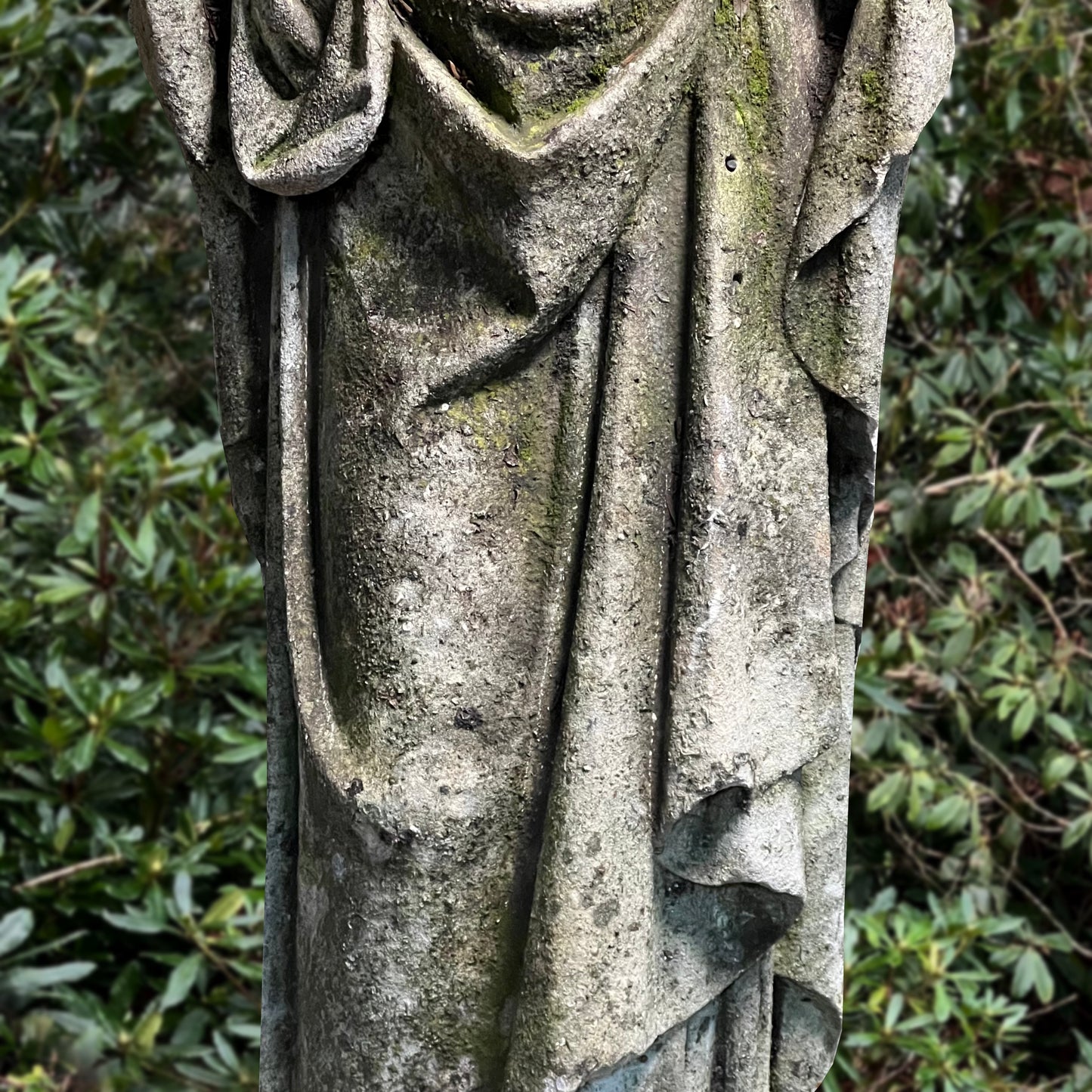French Limestone Statue of the Madonna c.1780