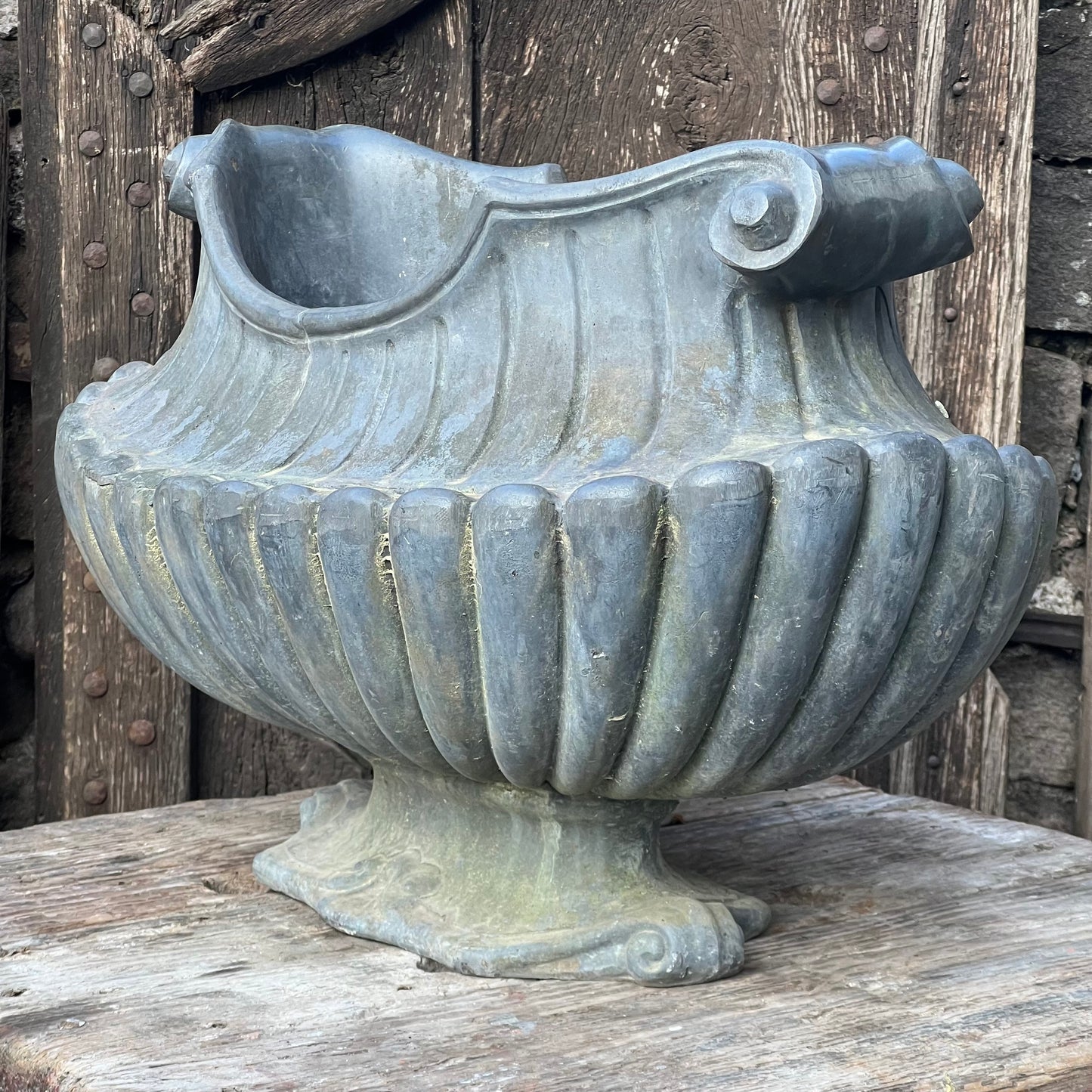 19th C. Neoclassical Lead Planter