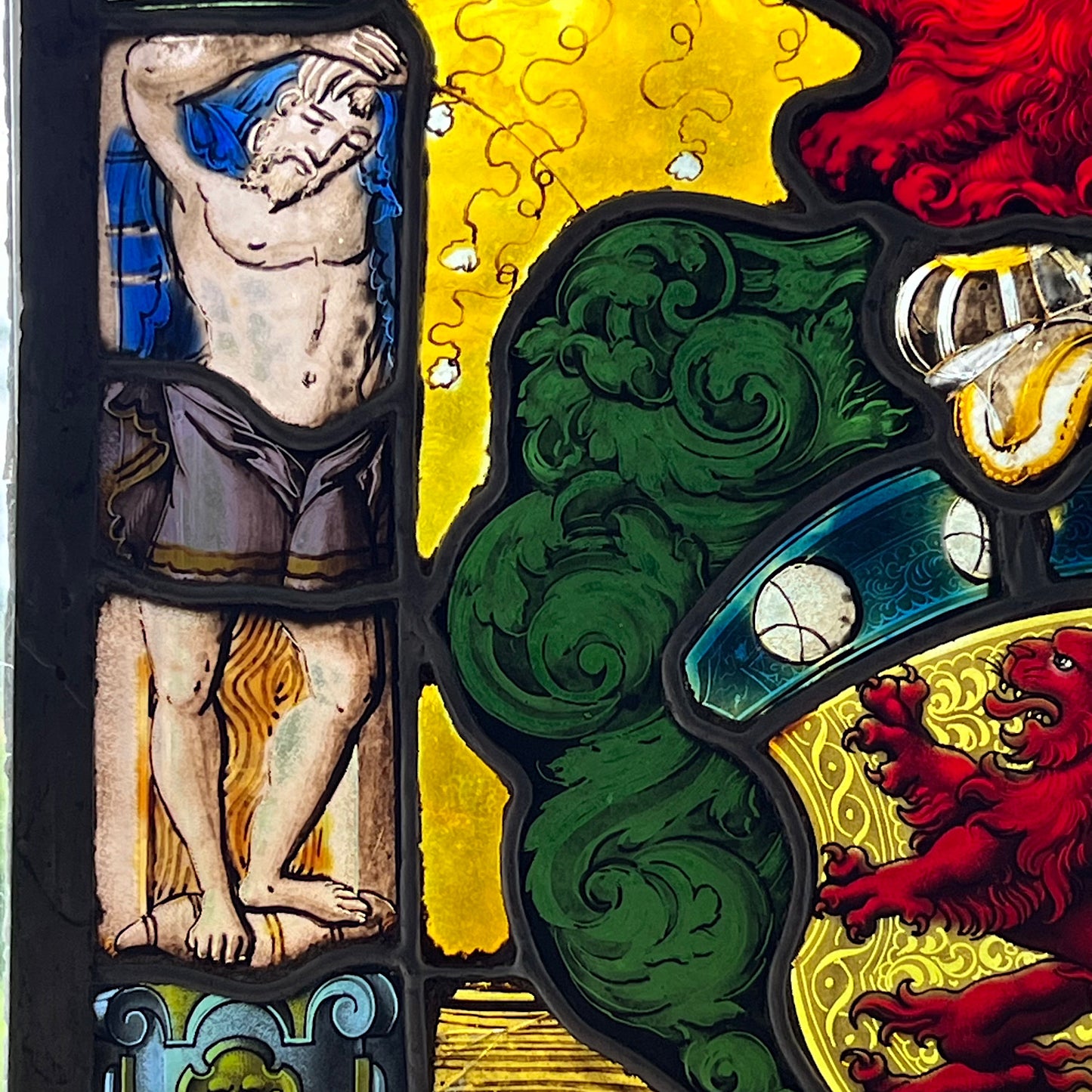 Stained Glass Panel depicting The Arms of Heinrich Bodmer of Baden c.1530