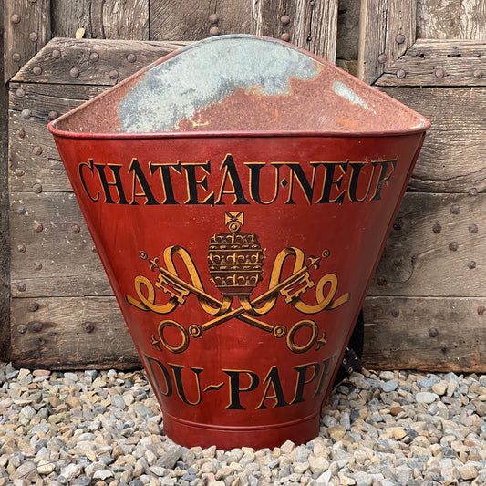 Antique/Vintage French Grape Hod or ‘Hotte’ c.1900