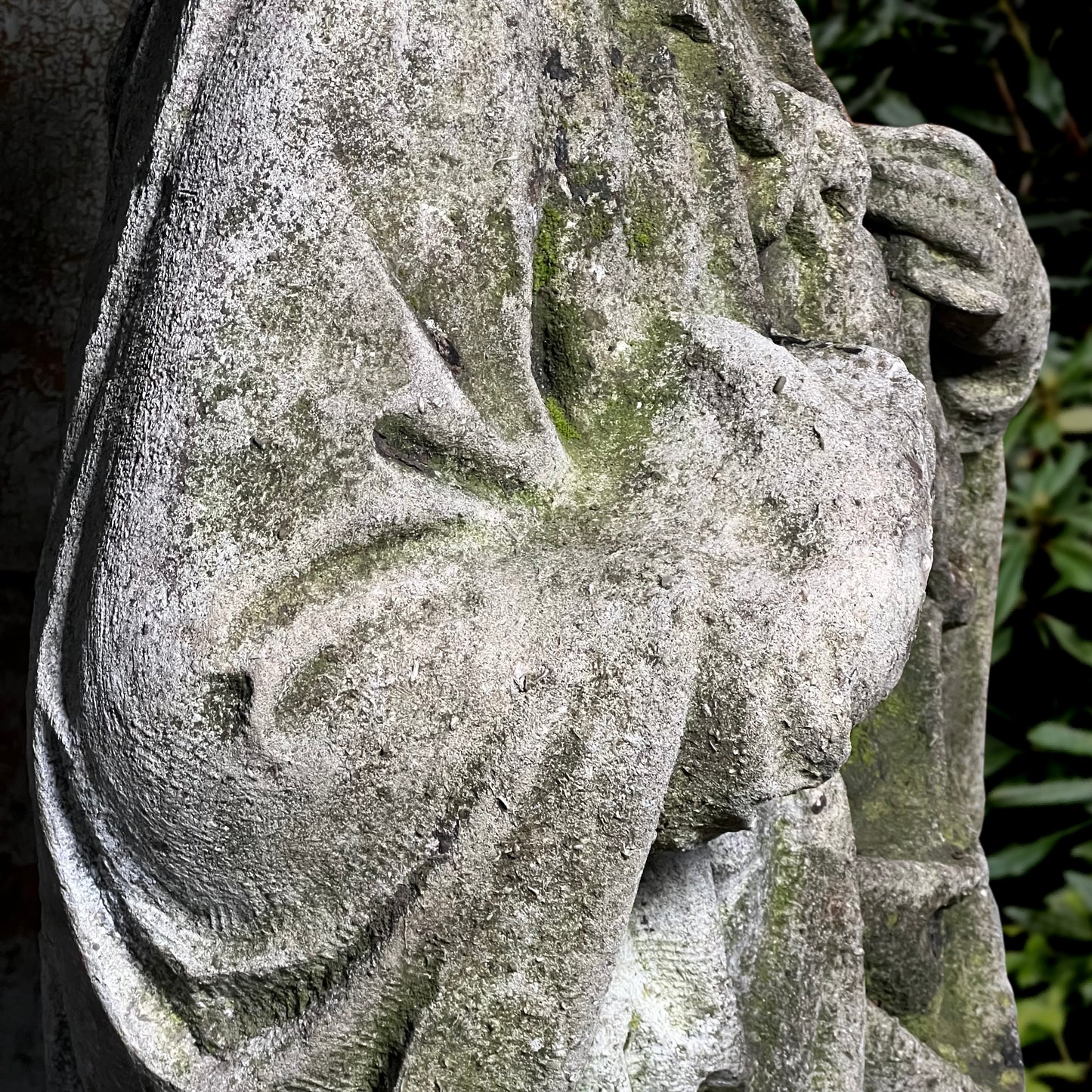 French Limestone Statue of the Madonna c.1780
