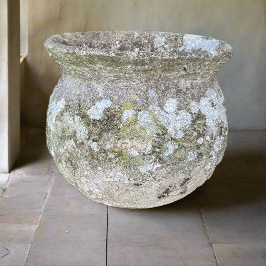 Cauldron Shaped Composite Planter