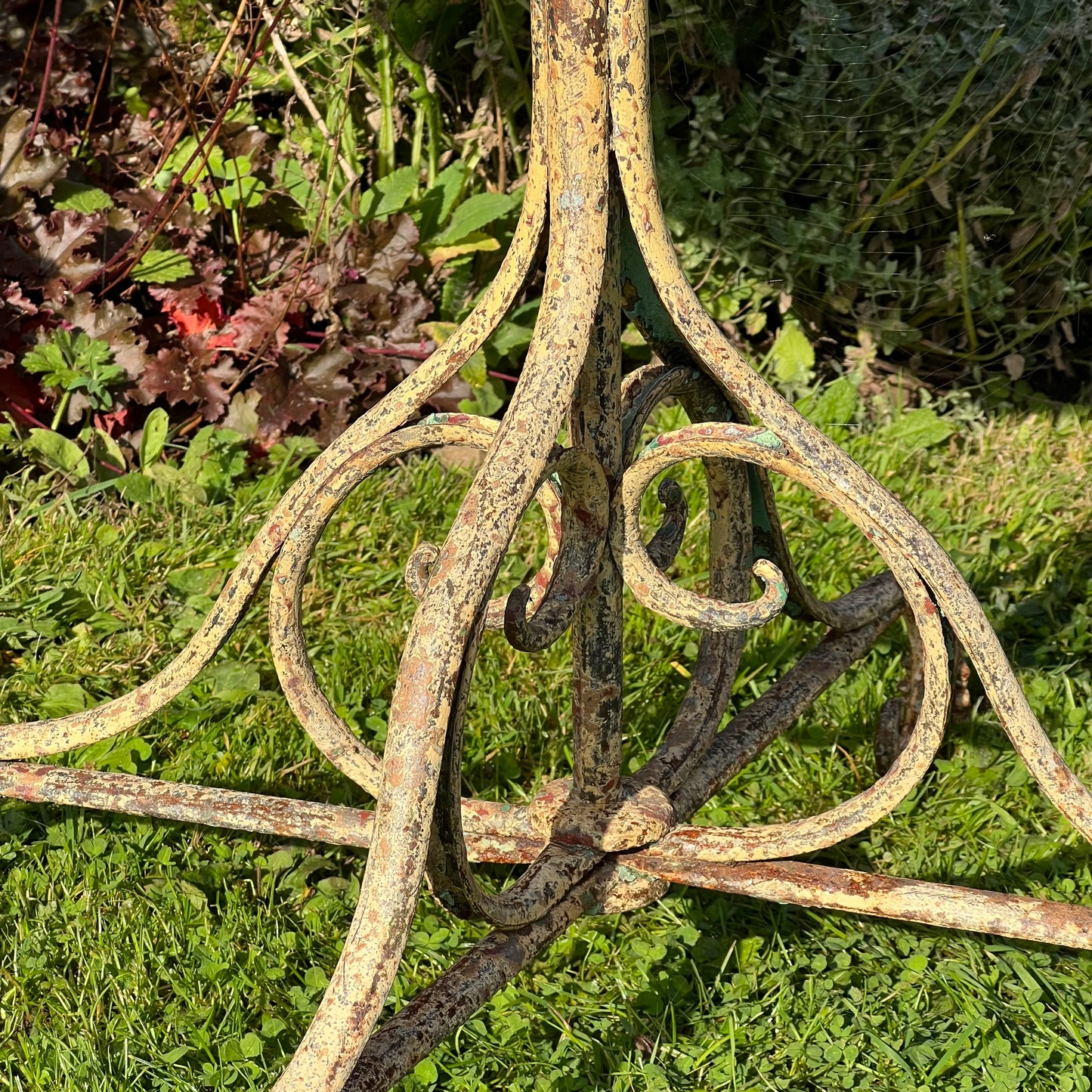 Arras Wrought Iron Garden Table, France c.1900–1920